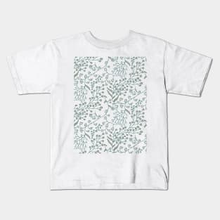 floral and berry ditsy neutral Kids T-Shirt